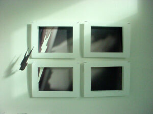 13,Quatered_Cut (Cut_Light Drawing04),2007, ink jet prints, 20 x 26 x 6 inches